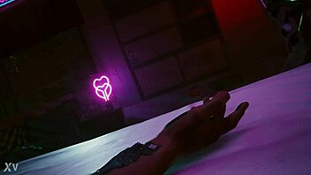 cyberpunk 2077 features this hot prostitute in wild sex game action as a whore