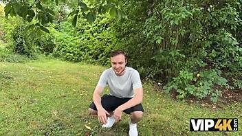 Village Girl Shows Off