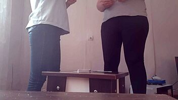 Loser at cards performs cunnilingus on passionate lesbian