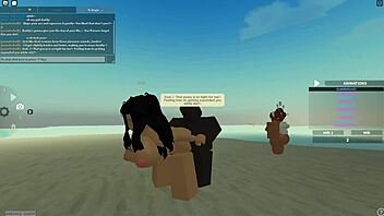 What Happens When Roblox Turns Into Wild Anal Action With Massive Black Cock?