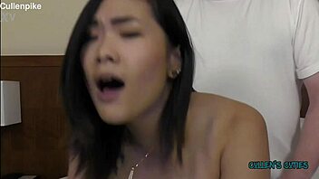 Hot Asian Babe Gets Distracted By Intense Passion During Interview?
