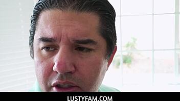 discovered his stripper nieces secret alex coal in intriguing roleplay with naughty taboo blowjob and creampie