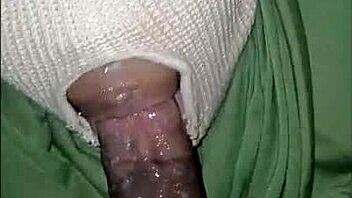 Masked girl gives super sloppy deep throat blowjob