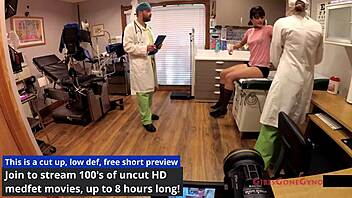 Orgasm Research Inc - Channy Crossfire Squirting Anal Dildo Play in Nurse Outfit with Pigtails