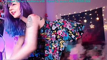 Trickynymph 2019 clear chair dildo stream part 1