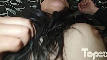 Guadalupe, an inexperienced Peruvian student, gives her all in casting interview ending with creampie.