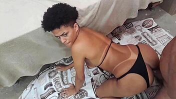 Hey, wanna watch this skinny latina teen slut take rough amateur anal bareback in doggystyle?