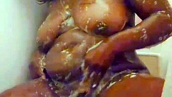 Ebony Mom Yuki-Senpai SNEAKS a THRILLING CLIMAX in the BATHTUB after her SHOWER, with EXTENDED preview on XVRED and FULL on XVCLUB by KURO YUKI EXPERIENCE.