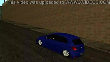 i feel so horny playing mta while my friend sucks me off in hardcore action