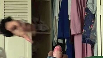 Amateur ebony couple enjoys intense doggystyle fucking in homemade bedroom interracial session