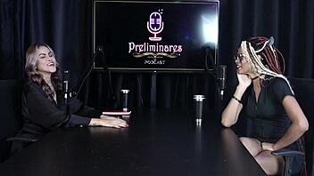 Why does the shape of the cock affect your position in glamorous Brazilian lesbian scenes?