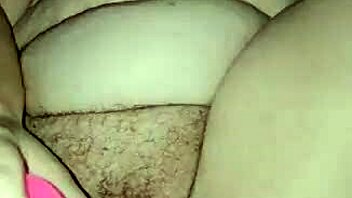 Cumming hard with big tits milf in intense sex session