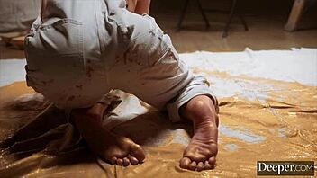 i'm deeper erotic artist mia becoming collector's latest obsession with blowjob and cowgirl