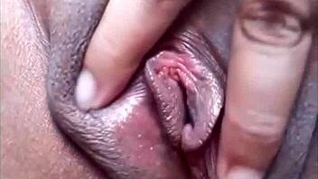 Hey, check out this big tits Latina whore's tight pussy in wild action! 🔥🍑