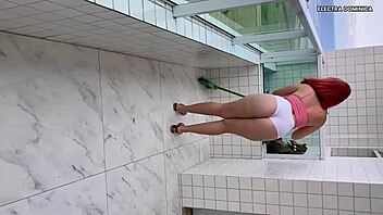 this latina maid in tiny shorts teases me until i pound her ass fetish style hard