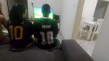 Sexy Milf Wife Sucks Cock And Fucks Friend After Husband Loses Bet