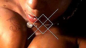 Hey, you ready for this hot titfuck with oiled black tits and big black cock action?