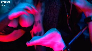 Bound for intense foot tickling and choking?