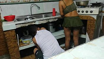 Sexy Plumber Fixes My Leaking Pussy Pipe