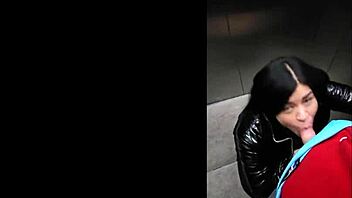 I hooked up with a hot Colombian MILF in the elevator in Medellin