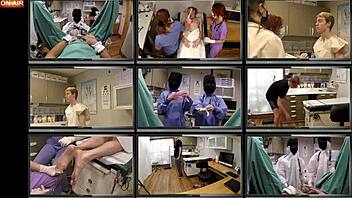 Canadian guy explores latex gloves and enema play behind the scenes with anal fingering and masturbation