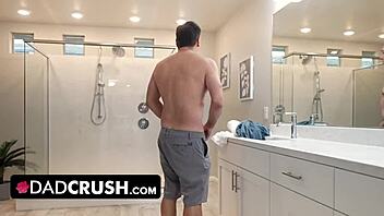 Dadcrush - Pretty Big Titted Teen 18+ Blondie Loves Pranking Her Man With Taboo Pussy Licking And Titty Fuck