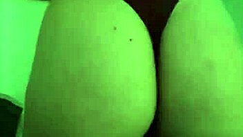 ebony housewife with perfect ass rides monster big black cock cowgirl style at night