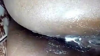 She casually fingered her ass until cum in homemade ebony video