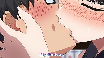 what if this schoolgirl ends up kissing and riding for creampie with otaku guy