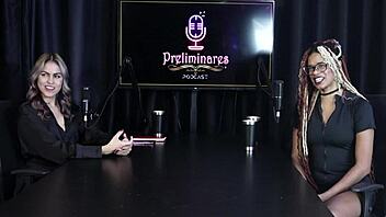 Why does the shape of the cock affect your position in glamorous Brazilian lesbian scenes?