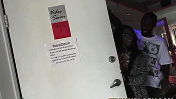 Skyler nicole explores anal with a monster cock in outdoor public interracial gloryhole fun