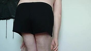 in this tale, chubby german carmen nylonjunge tries full-body nylon pantyhose for solo foot fetish fun