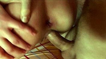 i'm pounding this russian brunette teen 18+ with big tits, fingering her shaved pussy deep