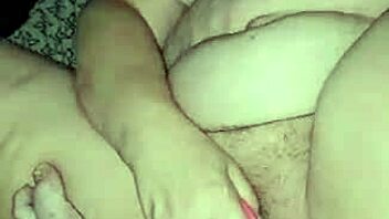 Cumming hard with big tits milf in intense sex session