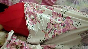 Wild Hot Desi Girlfriend Gets Sensual Massage on Her Sexy Big Ass and Cute Body from Old Friend