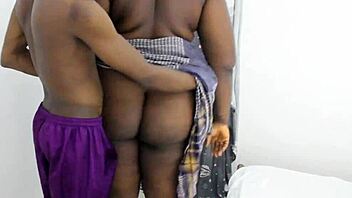 uh, this big ass african cougar single mom gets ramped hard by her young lover