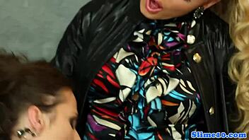 I Feel So Thrilled Watching Adorable Eurobabes Indulge in Bukkake Fetish With Strapon Fucking and Glamour Cum