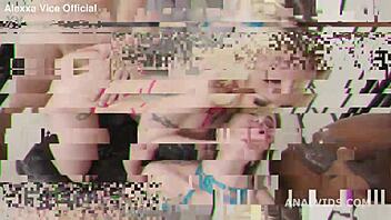 With my friend barbie we got double busted in the ass drinking piss i got filled with cum in my ass and she gave it to me to swallow 😱