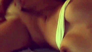 Latina pornstar Demi Rouge shoves vibrator deep inside her shaved pussy