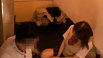 japan's secret massage parlor... hidden camera catching all the curvy asian babe action?