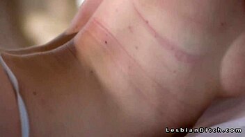 oh this four hands massage feels amazing on my naked body, says blonde slimthick vic during lesbian orgy.