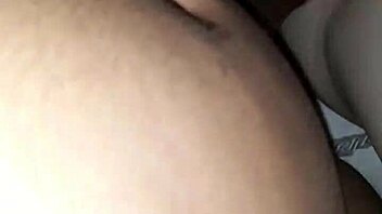 He pounds his blonde girlfriend's tight pussy doggystyle with his big black cock in homemade interracial fun.