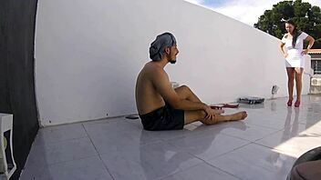 pau thrusts deep in intense anal creampie with latina amateur and monster cock