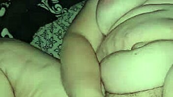 Cumming hard with big tits milf in intense sex session