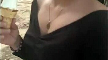 hey, this delicious ice cream is so good, dirty boy, i want my sweet treat after