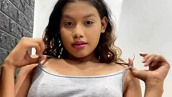 Young girl displays her rich body