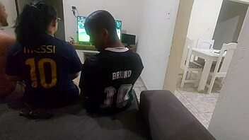 Sexy Milf Wife Sucks Cock And Fucks Friend After Husband Loses Bet