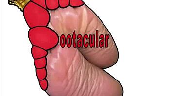 i worship those thick ebony feet with a footjob, uh, foot worship session