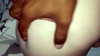 He pounds his blonde girlfriend's tight pussy doggystyle with his big black cock in homemade interracial fun.