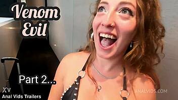 BTS Venom Evil límites con gapes anales rudos y nalgadas fuertes en dormitorio